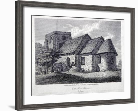 The Church of St Mary Magdalene, East Ham, Newham, London, 1812-John Greig-Framed Giclee Print