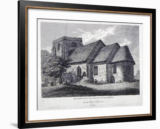 The Church of St Mary Magdalene, East Ham, Newham, London, 1812-John Greig-Framed Giclee Print