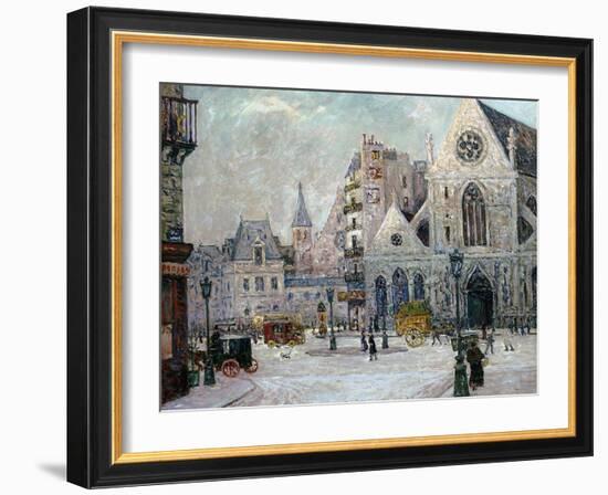 The Church of St. Nicolas-Des-Champs, Rue St. Martin, Paris, 1908-Maxime Emile Louis Maufra-Framed Giclee Print