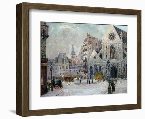 The Church of St. Nicolas-Des-Champs, Rue St. Martin, Paris, 1908-Maxime Emile Louis Maufra-Framed Giclee Print