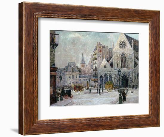 The Church of St. Nicolas-Des-Champs, Rue St. Martin, Paris, 1908-Maxime Emile Louis Maufra-Framed Giclee Print