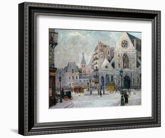 The Church of St. Nicolas-Des-Champs, Rue St. Martin, Paris, 1908-Maxime Emile Louis Maufra-Framed Giclee Print