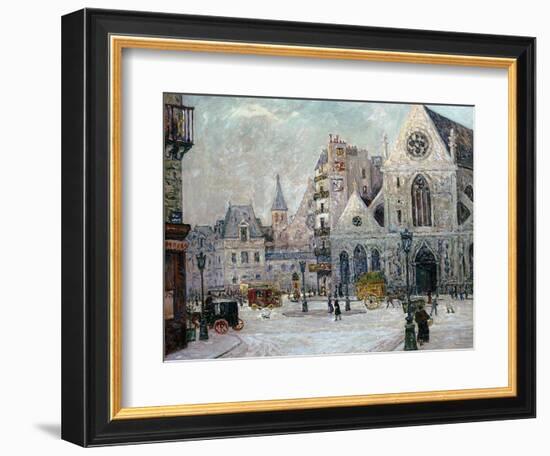 The Church of St. Nicolas-Des-Champs, Rue St. Martin, Paris, 1908-Maxime Emile Louis Maufra-Framed Giclee Print