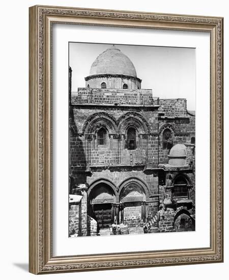 The Church of the Holy Sepulchre, 1857-James Robertson and Felice Beato-Framed Photographic Print