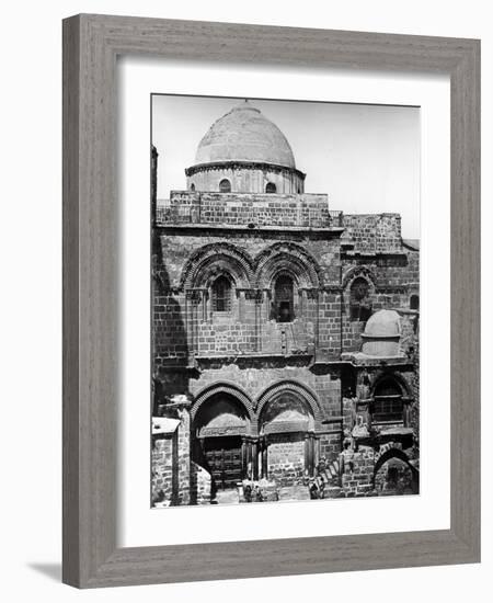 The Church of the Holy Sepulchre, 1857-James Robertson and Felice Beato-Framed Photographic Print