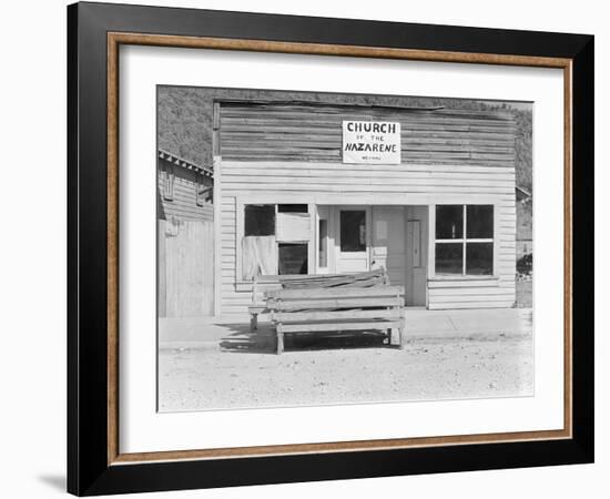 The Church of the Nazarene, Tennessee, 1936-Walker Evans-Framed Photographic Print