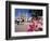 The Church of Virgin De Los Dolores and Flower Stall, Tegucigalpa, Honduras, Central America-Robert Francis-Framed Photographic Print