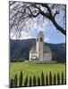 The Church Sankt Jakob, Val de Funes, Italy, South Tyrol, Alto Adige-Martin Zwick-Mounted Photographic Print