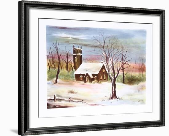 The Church Yard-Fioravanti-Framed Limited Edition