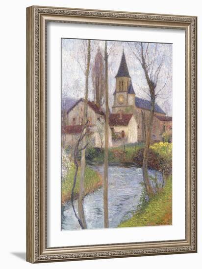 The Church-Henri Martin-Framed Giclee Print