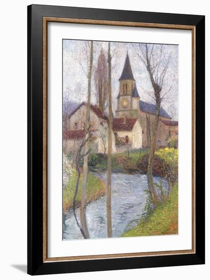 The Church-Henri Martin-Framed Giclee Print