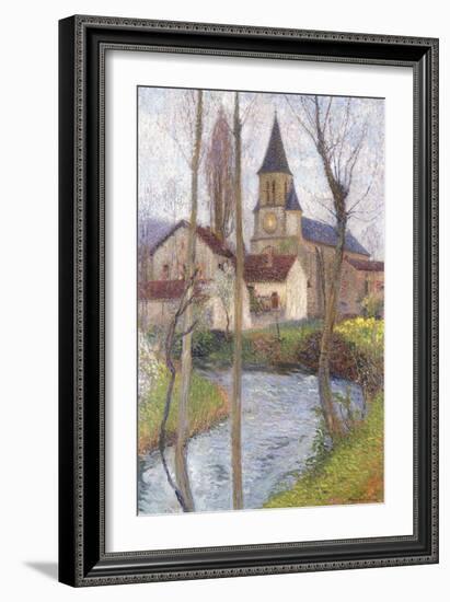 The Church-Henri Martin-Framed Giclee Print