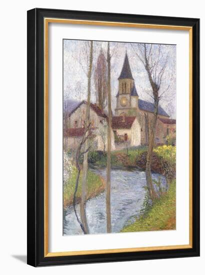 The Church-Henri Martin-Framed Giclee Print