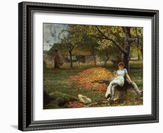 The Cider Orchard, 1848-1910-Robert Walker Macbeth-Framed Giclee Print