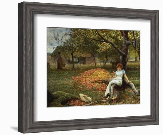 The Cider Orchard, 1848-1910-Robert Walker Macbeth-Framed Giclee Print