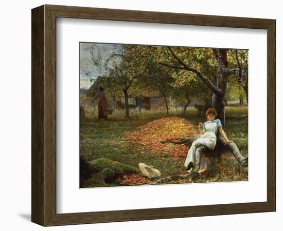 The Cider Orchard, 1848-1910-Robert Walker Macbeth-Framed Giclee Print