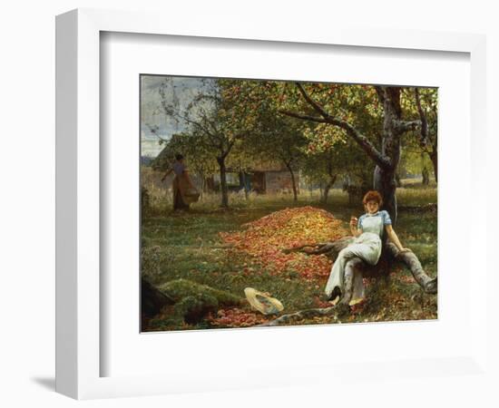 The Cider Orchard, 1848-1910-Robert Walker Macbeth-Framed Giclee Print