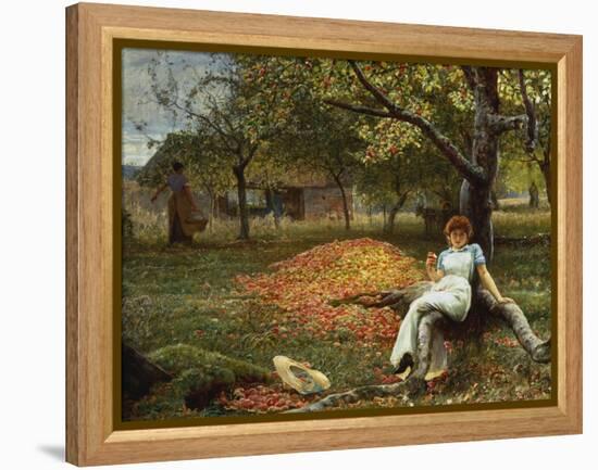 The Cider Orchard, 1848-1910-Robert Walker Macbeth-Framed Premier Image Canvas