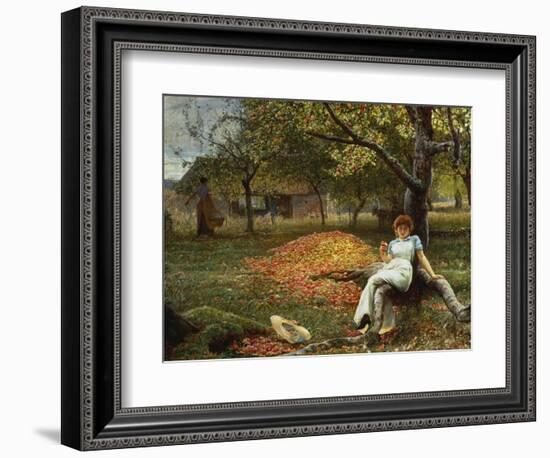 The Cider Orchard, 1848-1910-Robert Walker Macbeth-Framed Premium Giclee Print