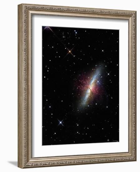 The Cigar Galaxy-Stocktrek Images-Framed Photographic Print