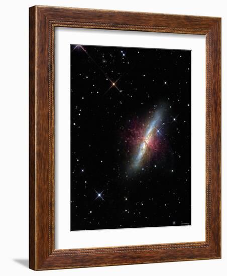 The Cigar Galaxy-Stocktrek Images-Framed Photographic Print