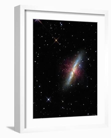 The Cigar Galaxy-Stocktrek Images-Framed Photographic Print