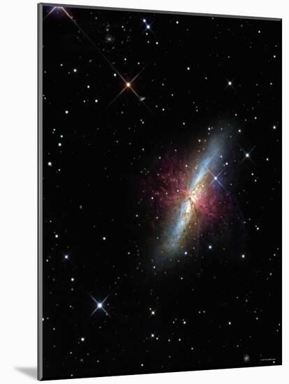 The Cigar Galaxy-Stocktrek Images-Mounted Photographic Print