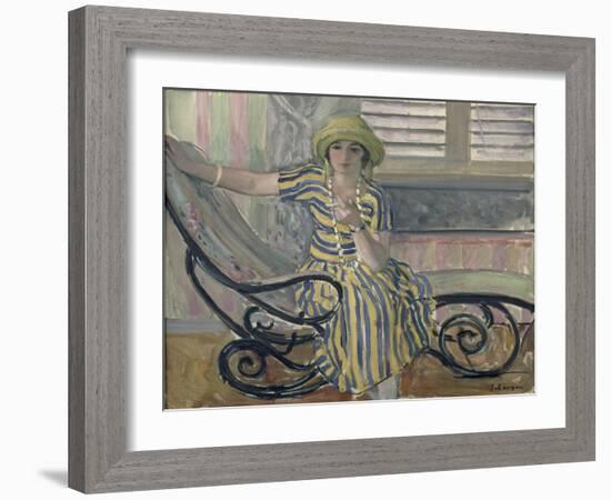 The Cigarette-Henri Lebasque-Framed Giclee Print