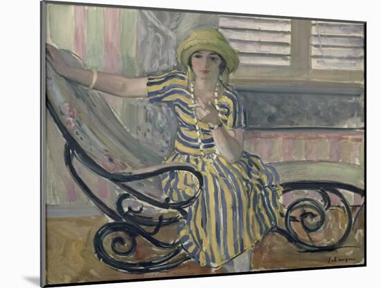 The Cigarette-Henri Lebasque-Mounted Giclee Print