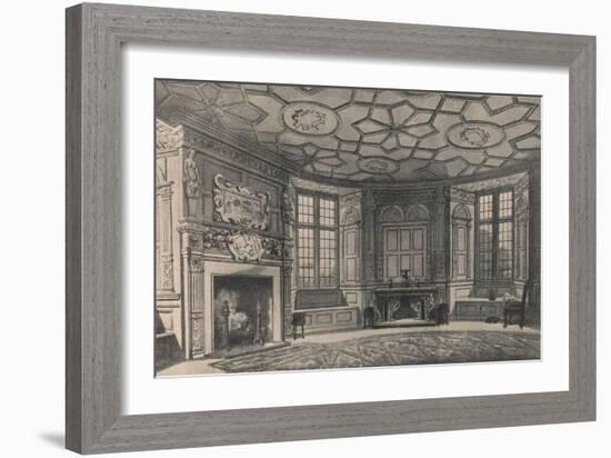 The Circular Dining-Room, Longford Castle, Wiltshire, 1915-CJ Richardson-Framed Giclee Print