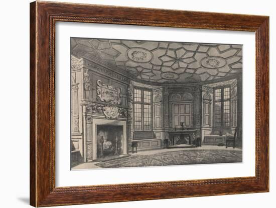 The Circular Dining-Room, Longford Castle, Wiltshire, 1915-CJ Richardson-Framed Giclee Print