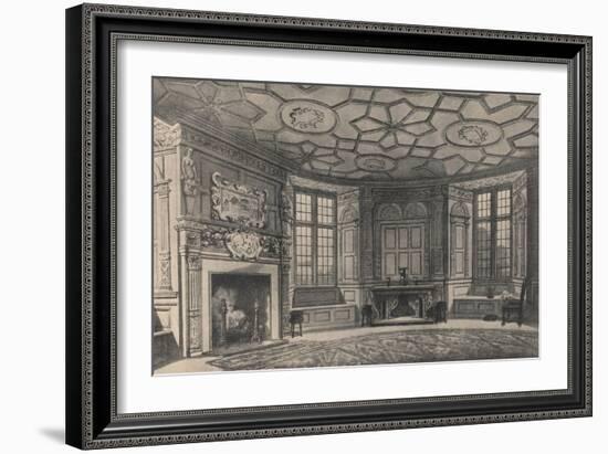 The Circular Dining-Room, Longford Castle, Wiltshire, 1915-CJ Richardson-Framed Giclee Print