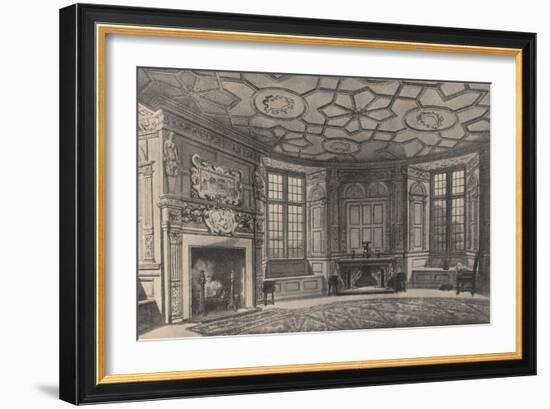 The Circular Dining-Room, Longford Castle, Wiltshire, 1915-CJ Richardson-Framed Giclee Print