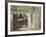 The Circulating Library (Pen and Ink and W/C and Wash on Wove Paper)-Isaac Cruikshank-Framed Giclee Print