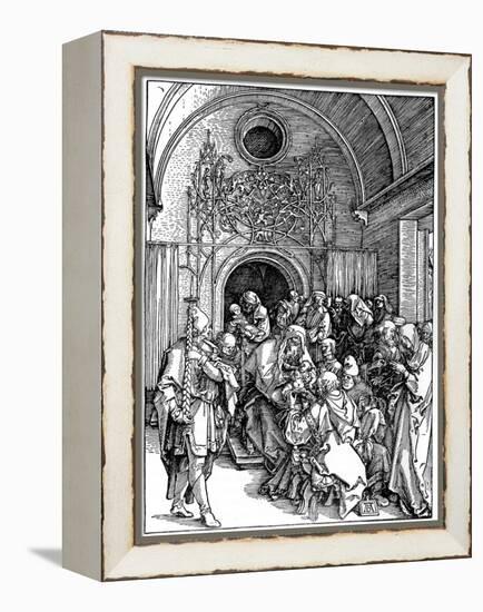 The Circumcision, 1502-1505-Albrecht Durer-Framed Premier Image Canvas