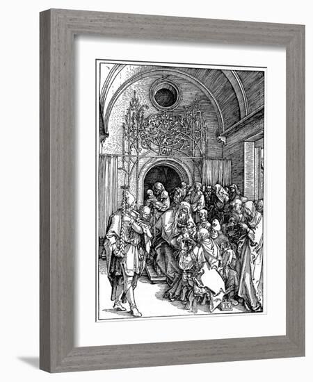 The Circumcision, 1502-1505-Albrecht Durer-Framed Giclee Print