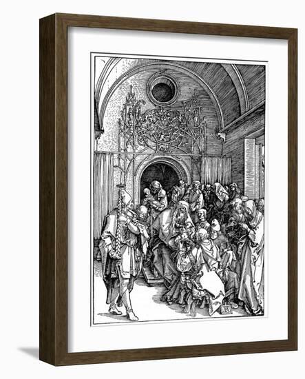 The Circumcision, 1502-1505-Albrecht Durer-Framed Giclee Print