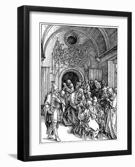 The Circumcision, 1502-1505-Albrecht Durer-Framed Giclee Print