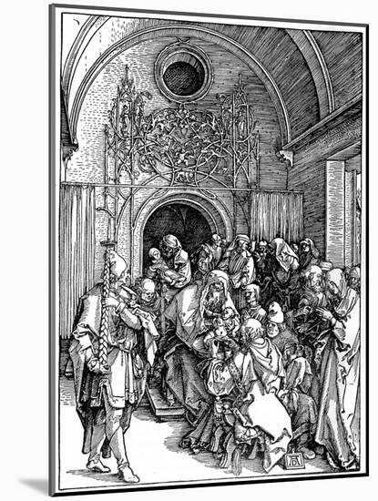 The Circumcision, 1502-1505-Albrecht Durer-Mounted Giclee Print