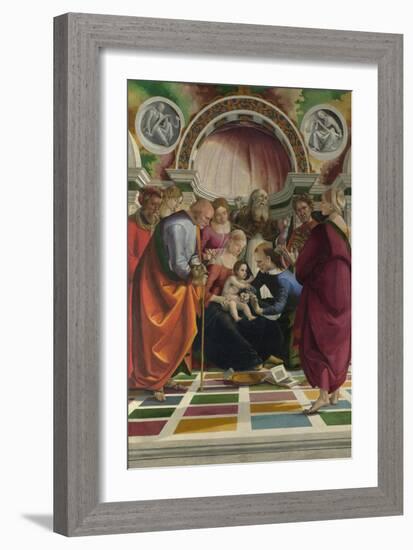 The Circumcision, C. 1490-Luca Signorelli-Framed Giclee Print