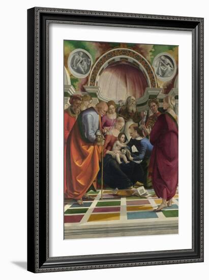 The Circumcision, C. 1490-Luca Signorelli-Framed Giclee Print