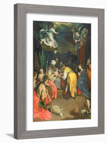 The Circumcision of Christ, 1590-Federico Barocci-Framed Giclee Print