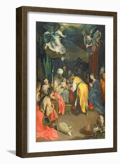 The Circumcision of Christ, 1590-Federico Barocci-Framed Giclee Print