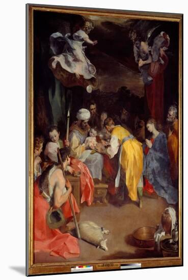 The Circumcision of Jesus (Oil on Canvas)-Federico Fiori Barocci or Baroccio-Mounted Giclee Print