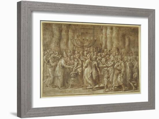 The Circumcision-Giulio Romano-Framed Giclee Print