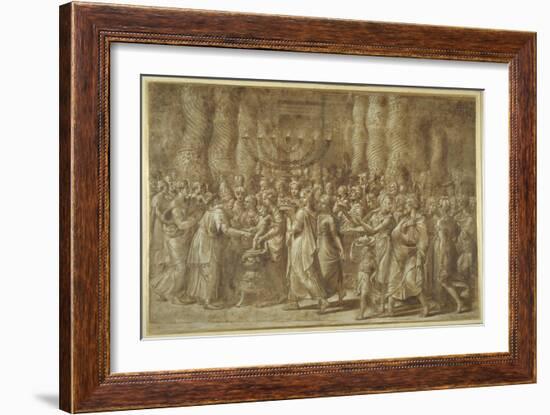 The Circumcision-Giulio Romano-Framed Giclee Print