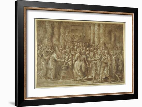 The Circumcision-Giulio Romano-Framed Giclee Print