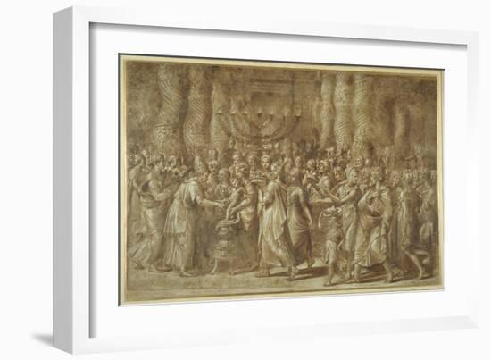 The Circumcision-Giulio Romano-Framed Giclee Print