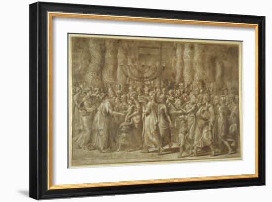 The Circumcision-Giulio Romano-Framed Giclee Print