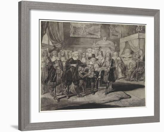 The Circumcision-Romeyn De Hooghe-Framed Giclee Print